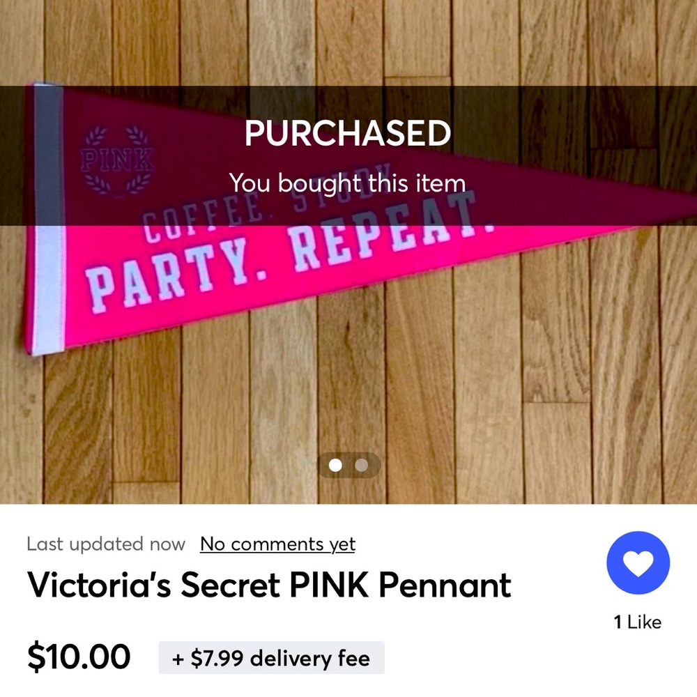 Campus rep Pink Flag 😊